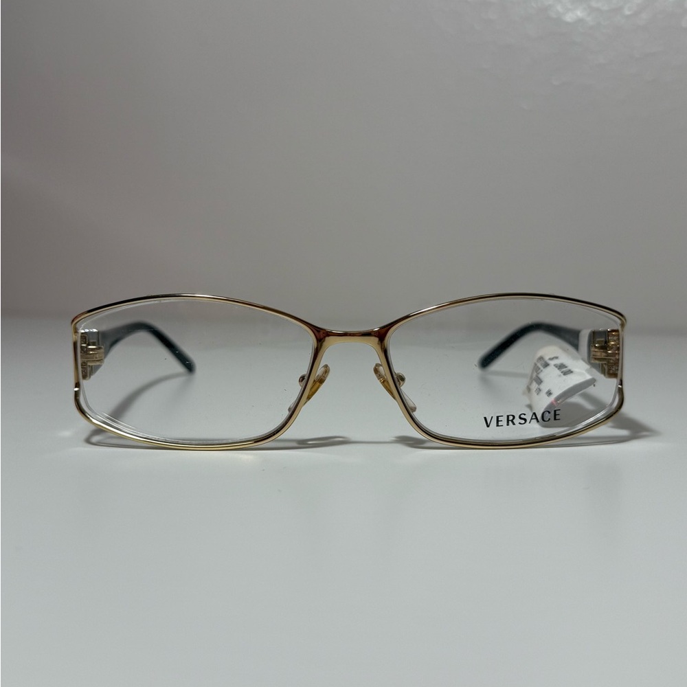 AUTHENTIC Versace MOD. VE1128-B 1002 GOLD 54/16/130 Eyeglasses Optical Frames